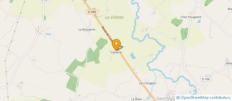 localisation de l'entreprise MADAME CHRISTELLE BROUDISCOU à SAINT-MAURICE-DES-LIONS