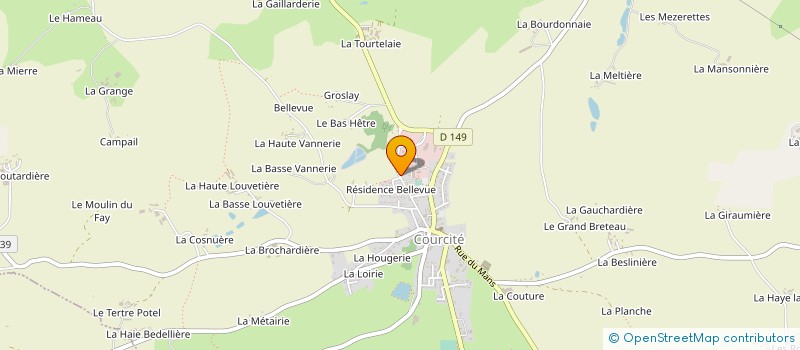 localisation de l'entreprise MADAME CHRISTELLE BRUNET  AVERTON