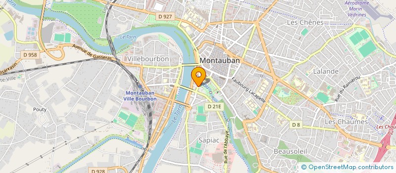 localisation de l'entreprise MADAME CHRISTELLE BUFFA  LIZAC