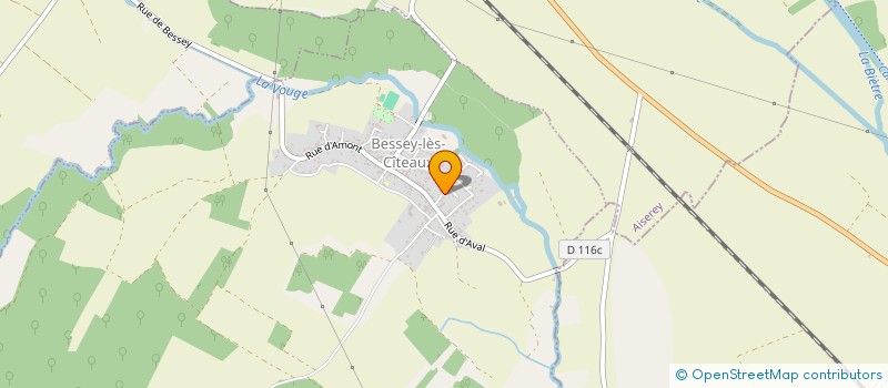 localisation de l'entreprise MADAME CHRISTELLE BUTEL à BESSEY-LES-CITEAUX
