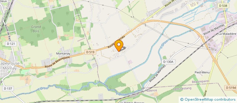 localisation de l'entreprise MADAME CHRISTELLE BUTTINI  PRIMARETTE