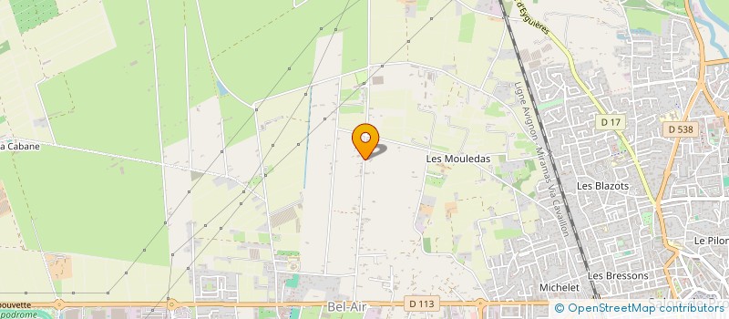 localisation de l'entreprise MADAME CHRISTELLE CANDAT  SALON-DE-PROVENCE