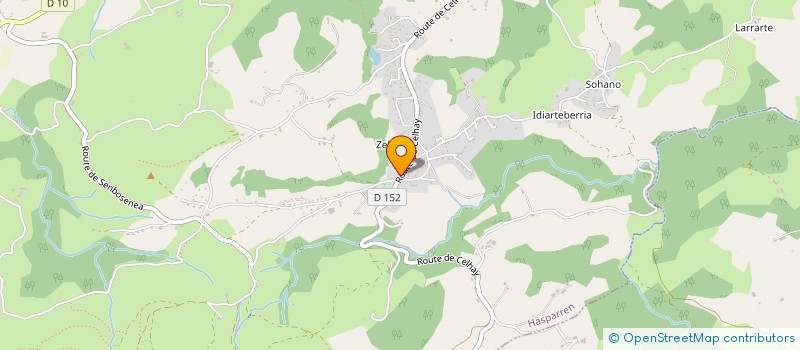 localisation de l'entreprise MADAME CHRISTELLE CANELLAS  HASPARREN