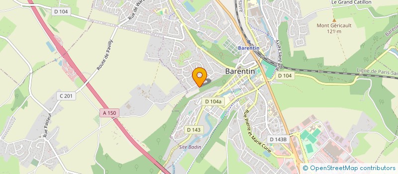 localisation de l'entreprise MADAME CHRISTELLE CANN  BARENTIN