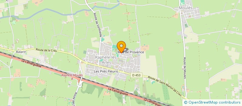 localisation de l'entreprise MADAME CHRISTELLE CANNONGE  ARLES