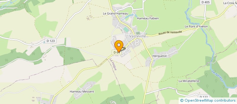 localisation de l'entreprise MADAME CHRISTELLE CAPELLE  LA HAGUE