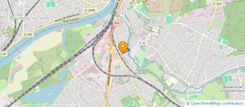 localisation de l'entreprise MADAME CHRISTELLE CAPELLO  VILLENEUVE-SAINT-GEORGES