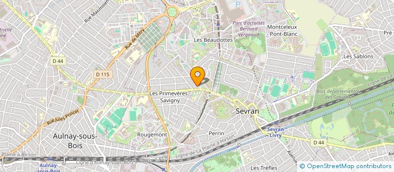 localisation de l'entreprise MADAME CHRISTELLE CARDIGA à SEVRAN