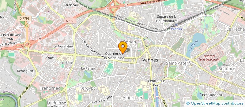 localisation de l'entreprise MADAME CHRISTELLE CARDONA  VANNES