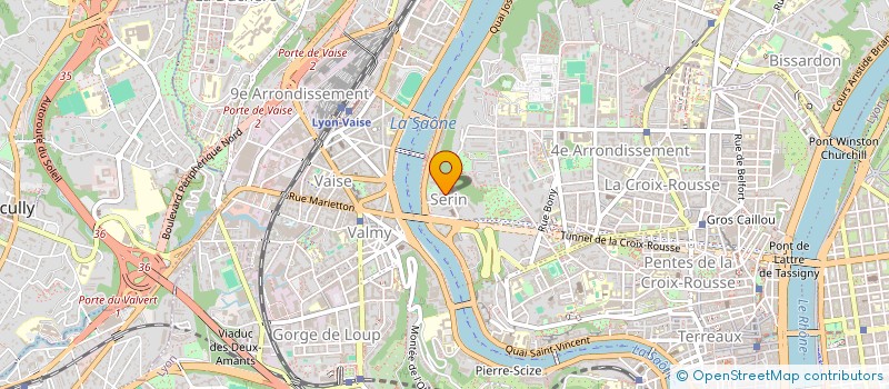 localisation de l'entreprise MADAME CHRISTELLE CARON à LYON