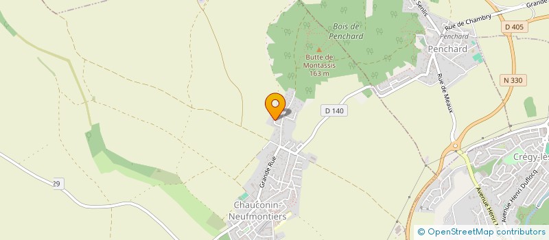 localisation de l'entreprise MADAME CHRISTELLE CARRACHE  CHAUCONIN-NEUFMONTIERS