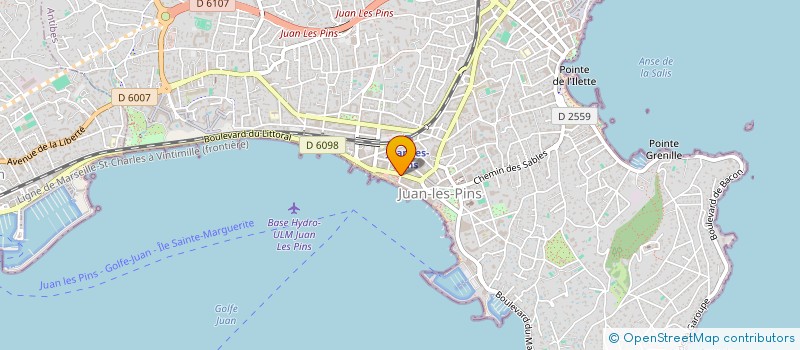 localisation de l'entreprise MADAME CHRISTELLE CASTELLANO à ANTIBES