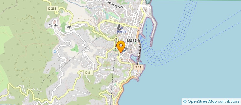 localisation de l'entreprise MADAME CHRISTELLE CATALA à BASTIA