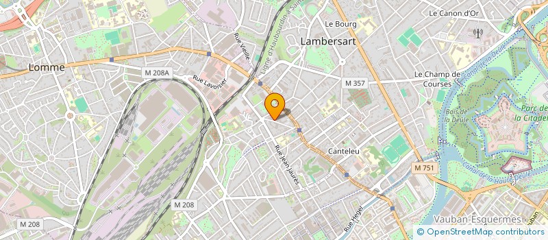 localisation de l'entreprise MADAME CHRISTELLE CAUDRON à LILLE