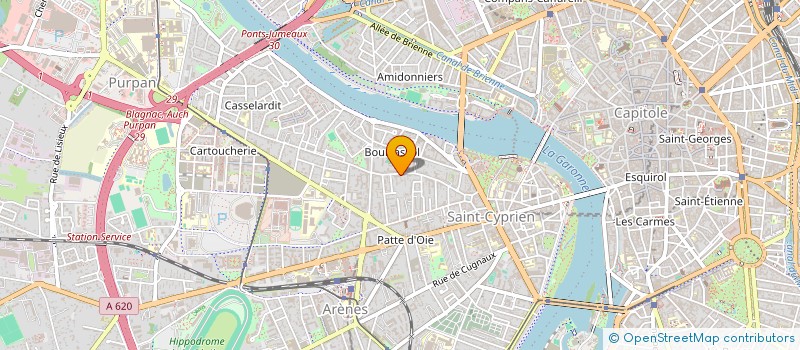 localisation de l'entreprise MADAME CHRISTELLE CAZOTTES à TOULOUSE