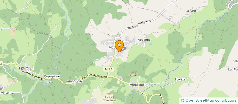 localisation de l'entreprise MADAME CHRISTELLE CHAMEROIS  ABOEN