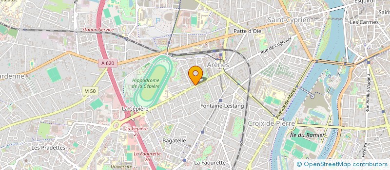 localisation de l'entreprise MADAME CHRISTELLE CHARLES à TOULOUSE
