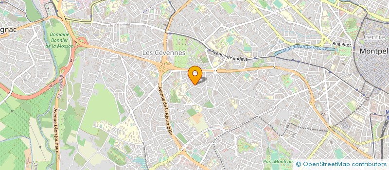 localisation de l'entreprise MADAME CHRISTELLE CHARPY à MONTPELLIER
