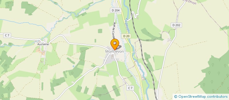 localisation de l'entreprise MADAME CHRISTELLE CHATELAIN à VALLEES EN CHAMPAGNE