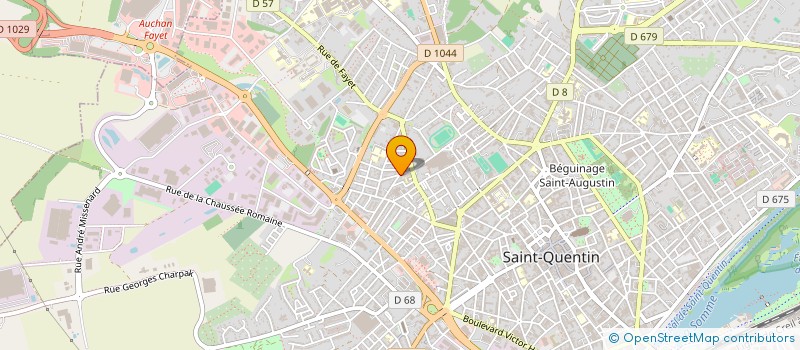 localisation de l'entreprise MADAME CHRISTELLE CHATELAIN à SAINT-QUENTIN