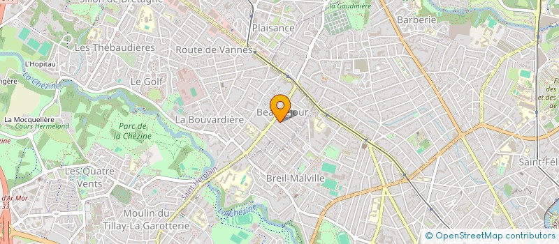 localisation de l'entreprise MADAME CHRISTELLE CHAUSSIVERT à SAINT-HERBLAIN
