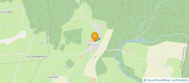 localisation de l'entreprise MADAME CHRISTELLE CHAUSSOIX  FLIGNY