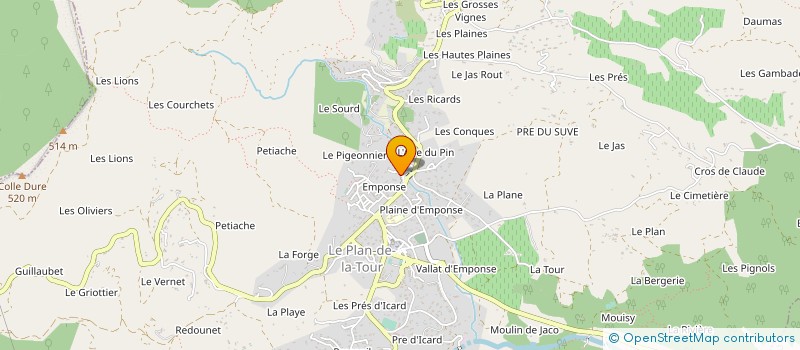 localisation de l'entreprise MADAME CHRISTELLE CHEVIGNON à SAINTE MAXIME