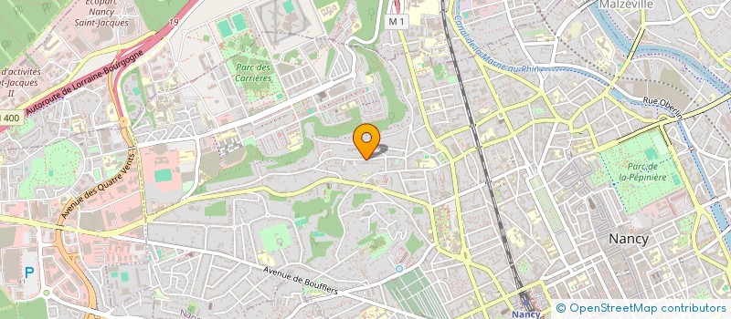 localisation de l'entreprise MADAME CHRISTELLE CHOUTEAU  NANCY