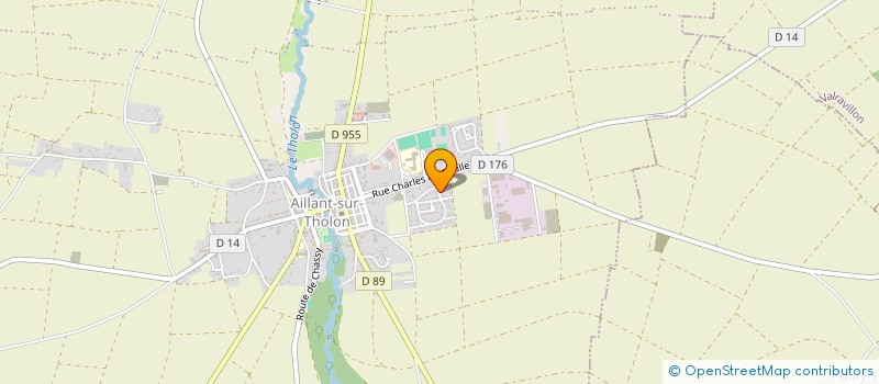 localisation de l'entreprise MADAME CHRISTELLE CHOUX  MONTHOLON