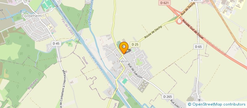 localisation de l'entreprise MADAME CHRISTELLE CHRETIEN  FERIN