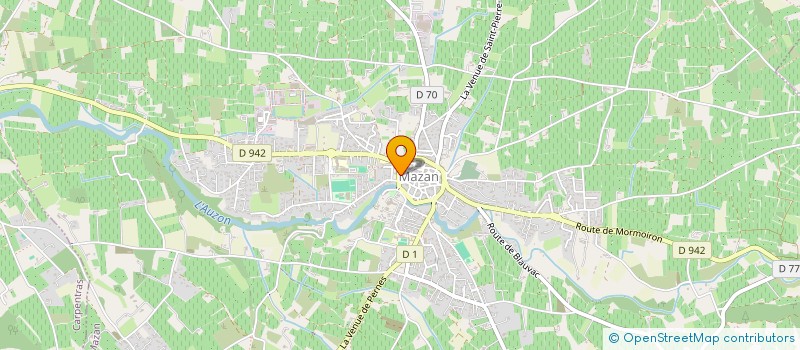 localisation de l'entreprise MADAME CHRISTELLE CIBRARIO  MAZAN