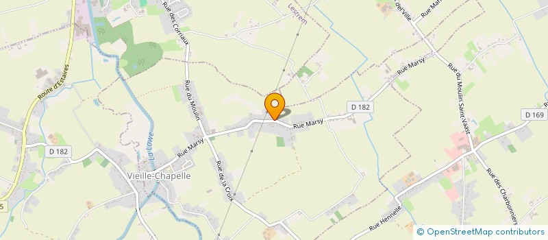 localisation de l'entreprise MADAME CHRISTELLE CLIQUENNOIS  VIEILLE-CHAPELLE