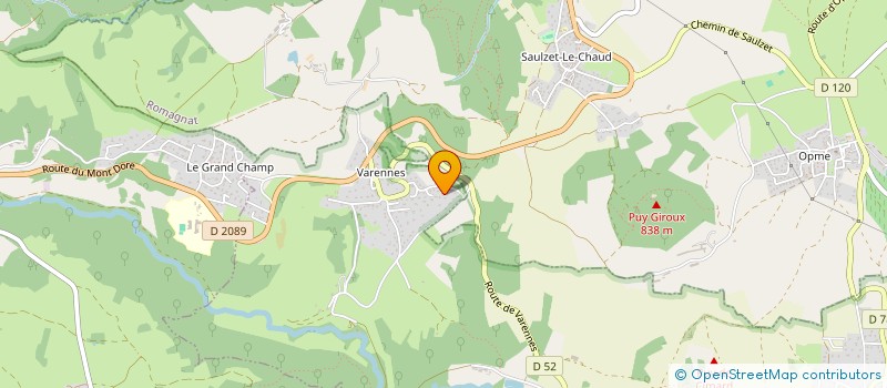 localisation de l'entreprise MADAME CHRISTELLE CLOUET  CHANONAT