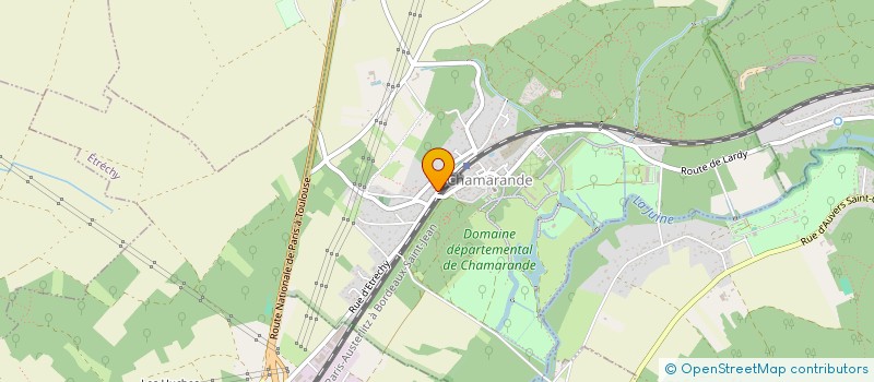 localisation de l'entreprise MADAME CHRISTELLE COLLARD  CHAMARANDE