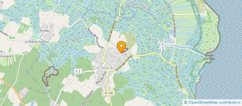 localisation de l'entreprise MADAME CHRISTELLE COLLE  DOLUS D'OLERON