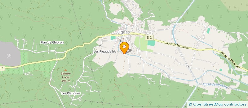 localisation de l'entreprise MADAME CHRISTELLE COLLIGNON à SIGNES