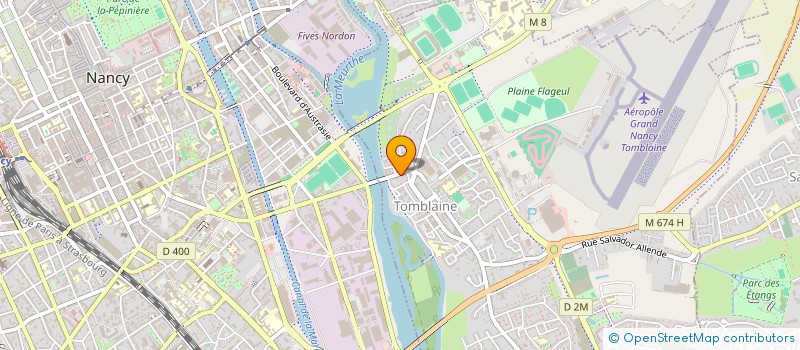 localisation de l'entreprise MADAME CHRISTELLE COLLIN  TOMBLAINE