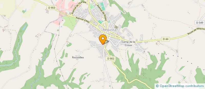 localisation de l'entreprise MADAME CHRISTELLE COMBES  REQUISTA