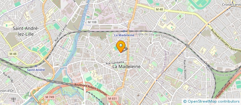 localisation de l'entreprise MADAME CHRISTELLE COMPERNOLLE  VILLENEUVE-D'ASCQ