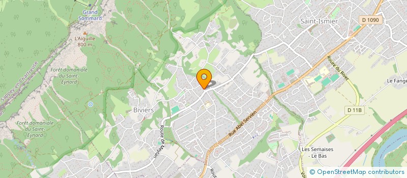 localisation de l'entreprise MADAME CHRISTELLE COMTE  LE VERSOUD