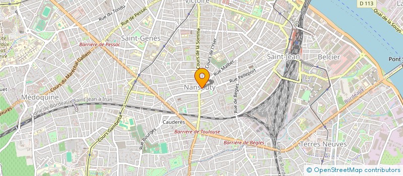 localisation de l'entreprise MADAME CHRISTELLE CONORD  BORDEAUX