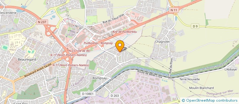 localisation de l'entreprise MADAME CHRISTELLE CONTANT  PERIGNY