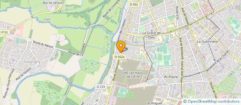 localisation de l'entreprise MADAME CHRISTELLE COQUELET  FLEURY-SUR-ORNE