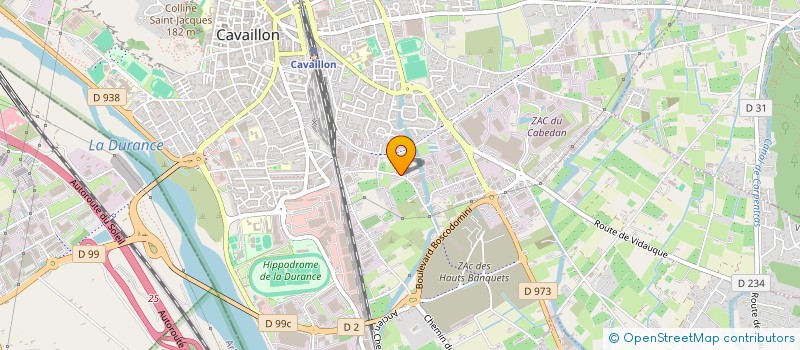 localisation de l'entreprise MADAME CHRISTELLE CORNUTELLO  CAVAILLON