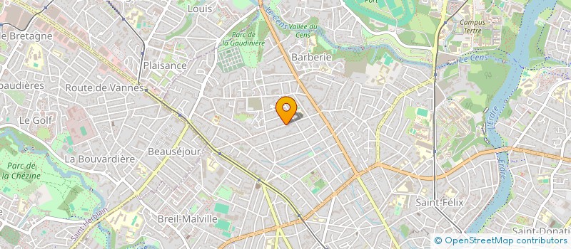 localisation de l'entreprise MADAME CHRISTELLE COSSEC à NANTES