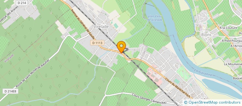 localisation de l'entreprise MADAME CHRISTELLE COSTA  BARSAC