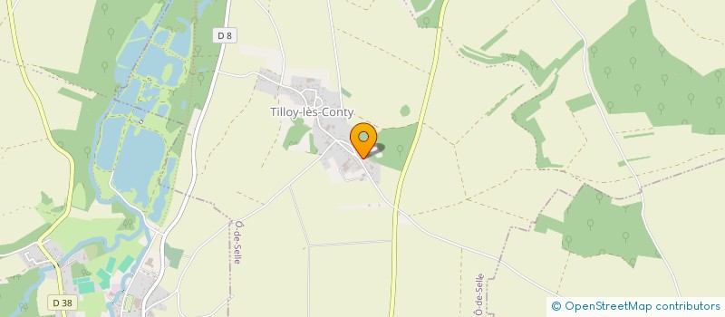 localisation de l'entreprise MADAME CHRISTELLE COTTREL  O-DE-SELLE