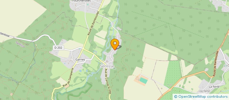 localisation de l'entreprise MADAME CHRISTELLE COUDOUIN  SENLISSE