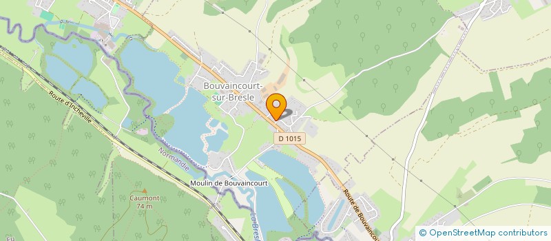 localisation de l'entreprise MADAME CHRISTELLE COUET  BOUVAINCOURT-SUR-BRESLE