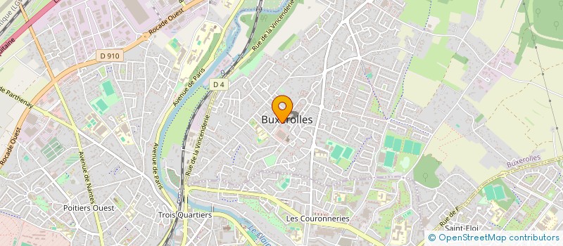 localisation de l'entreprise MADAME CHRISTELLE COUSIN  BUXEROLLES